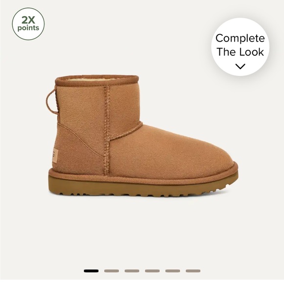 UGG Shoes - UGG Chestnut Classic Mini Suede Ankle Boots